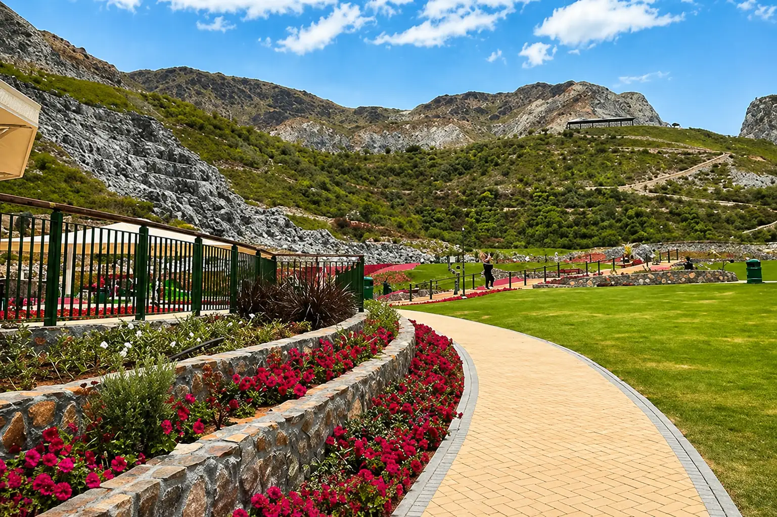 Hanging Gardens of Kalba Sharjah walking Track