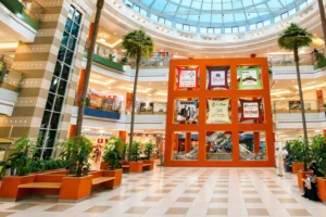 Mazyad Mall Abu Dhabi shops and retail stores interior view