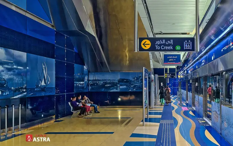 BurJuman Metro Station