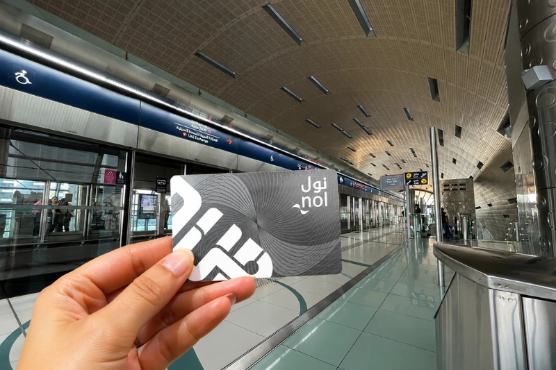 Nol Card in Sobha Realty Metro Station