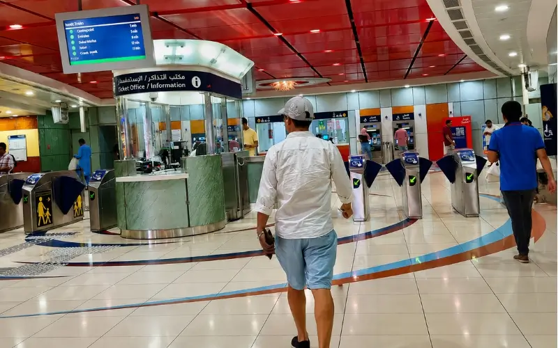 Dubai Creek Metro Station
