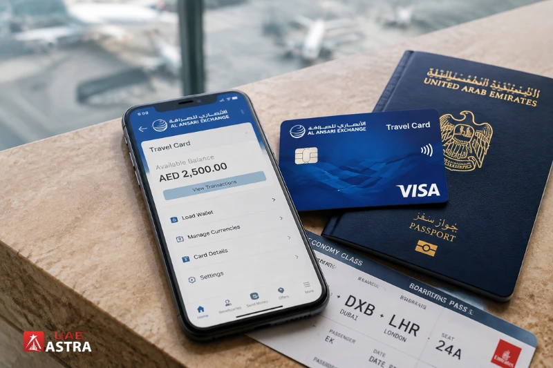 Al Ansari TravelCard balance check before travel