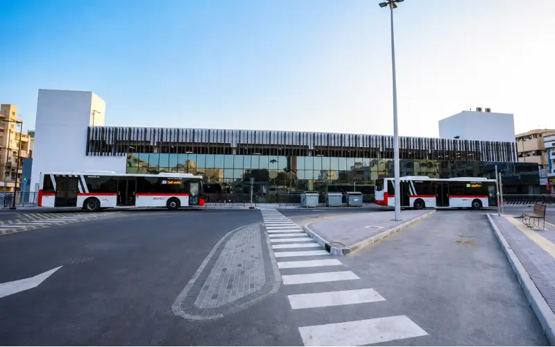 Bus station