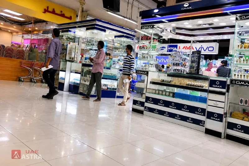 Grand City Mall Dubai shops and retail interior