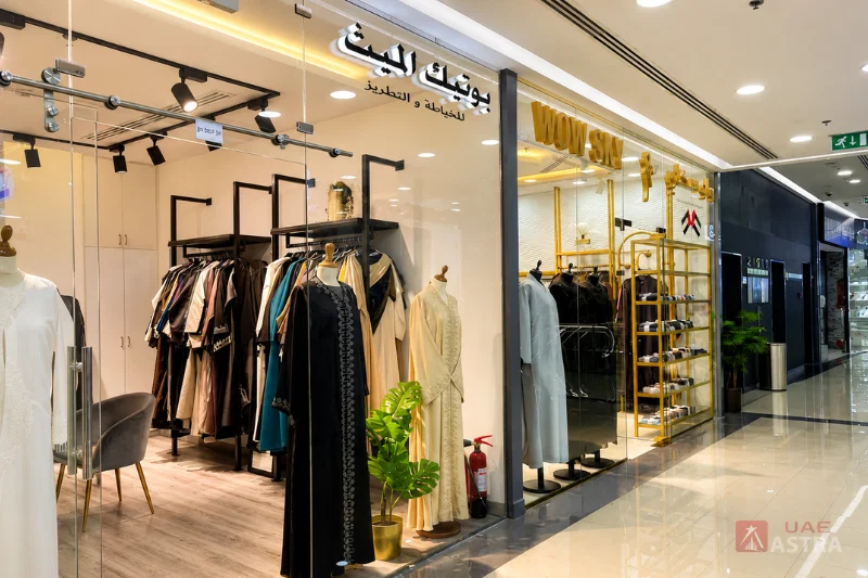 Abaya and ladies fashion shop at J3 Mall
