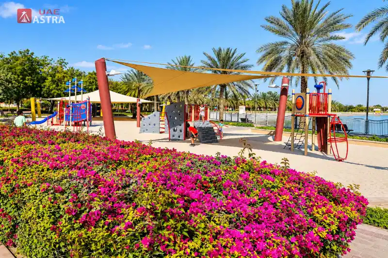 Al Barsha Pond Park childrens playground