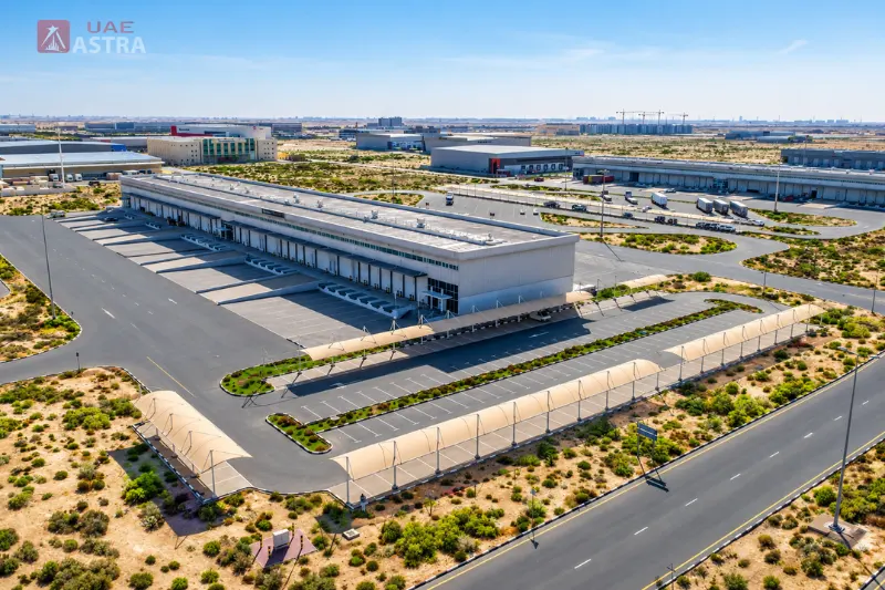 Dubai Logistics City warehouse and distribution facility