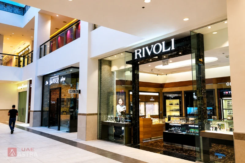 Rivoli luxury watch store inside The Springs Souk