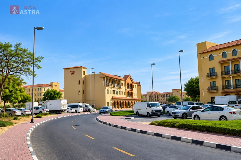 Spain Cluster residential buildings in International City Dubai