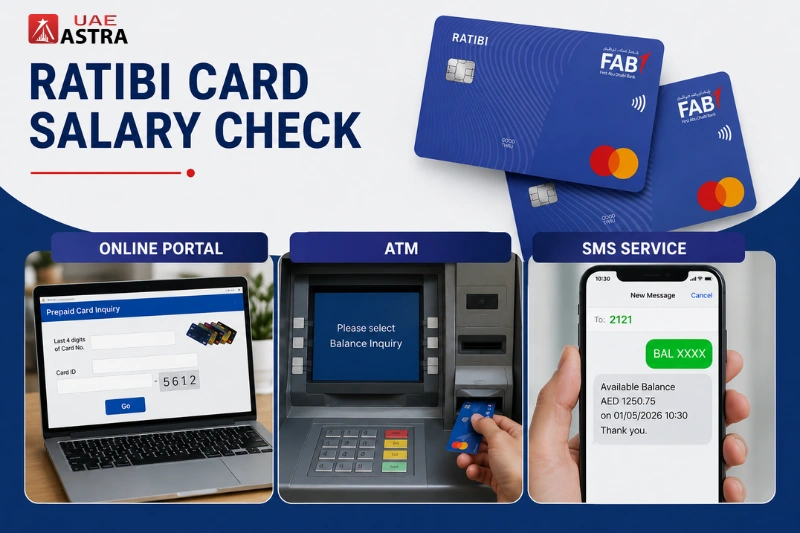 Ratibi card salary check methods in UAE