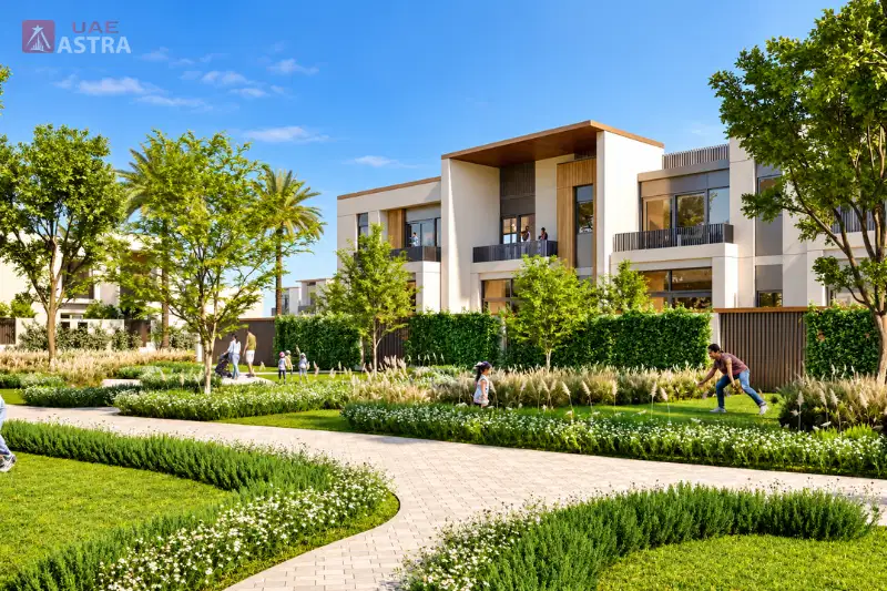 Arabian Ranches Dubai modern villas with landscaped community gardens
