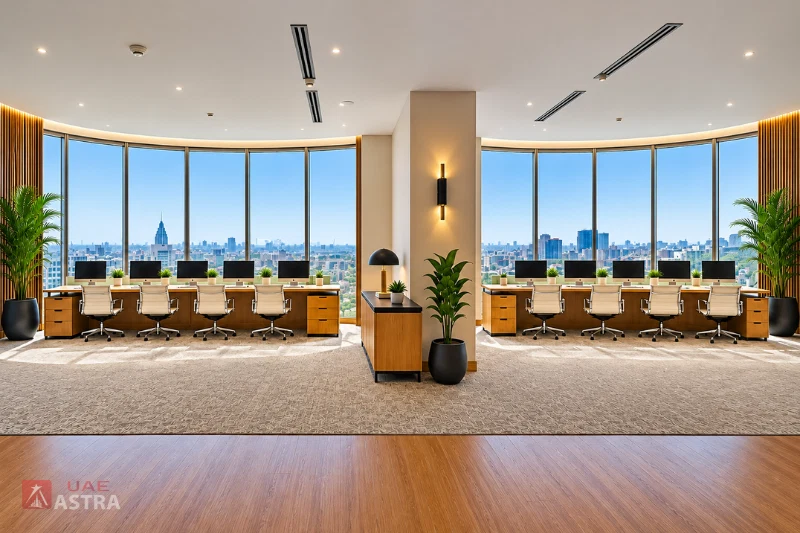 Donna Towers office space with panoramic city views