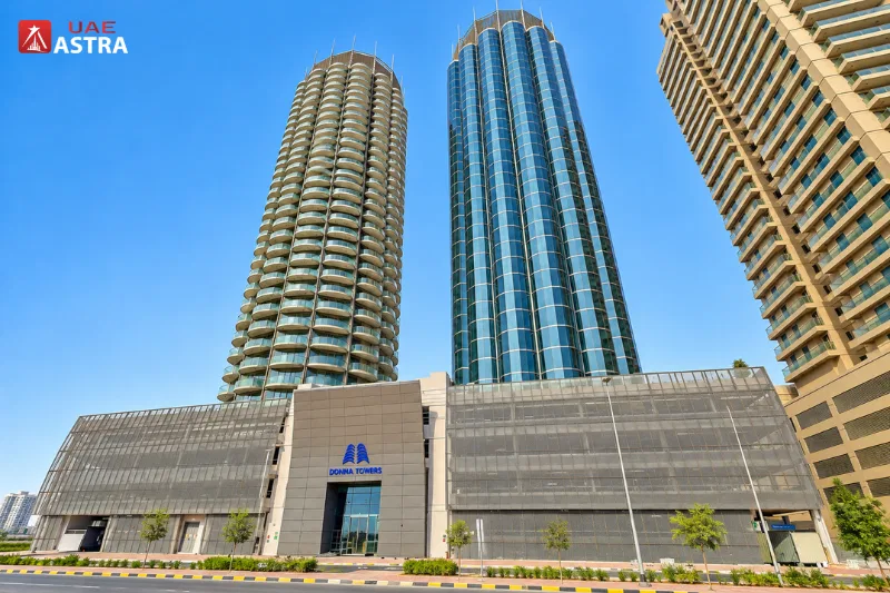 Donna Towers twin towers in Dubai Silicon Oasis