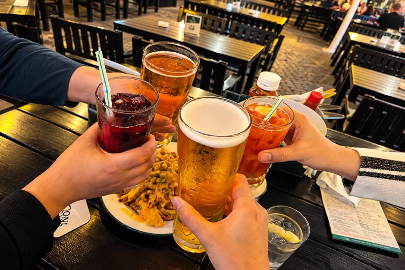 Irish Village Dubai drinks and pub dining experience