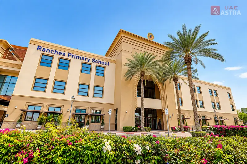 Ranches Primary School campus in Arabian Ranches Dubai