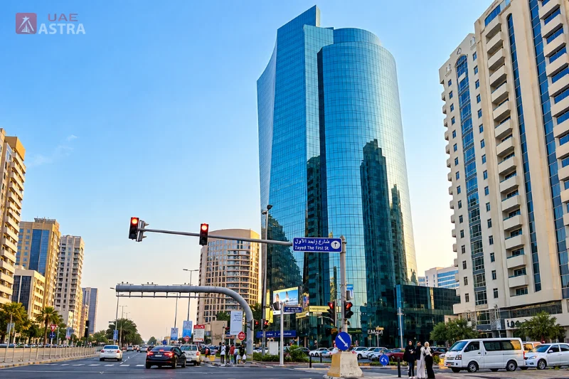 Shining Tower on Zayed The First Street, Abu Dhabi