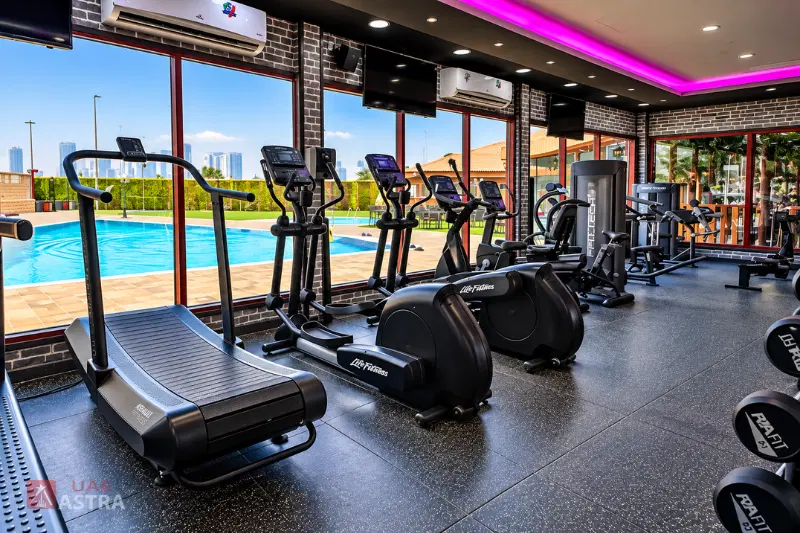 Villaggio Hotel Abu Dhabi gym and fitness center