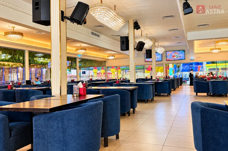 Villaggio Hotel Abu Dhabi restaurant interior
