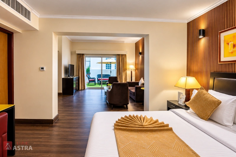Villaggio Hotel Abu Dhabi room and suite interior